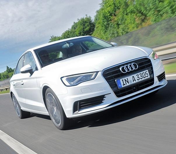 Die Audi A3 Limousine sieht nicht nur sportlich aus, sie ist es auch. Foto: dpp-AutoReporter